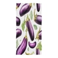 thumbnail image 2 of Eggplants Beach Towel Oversized Sandproof Absorbent Quick Dry Towels Adult for Travel Vacation Essentials, 2 of 7