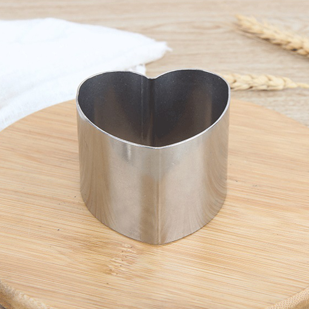 Stainless Steel Mousse Ring Cake Mold Baking Cake Decorating Tools Love