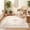 Beige-L, variant on ICEANT 2' x 3 Bohemian Style Pattern Boho Vintage Black Polyester Indoor Floor Mats, Non-Slip Backing