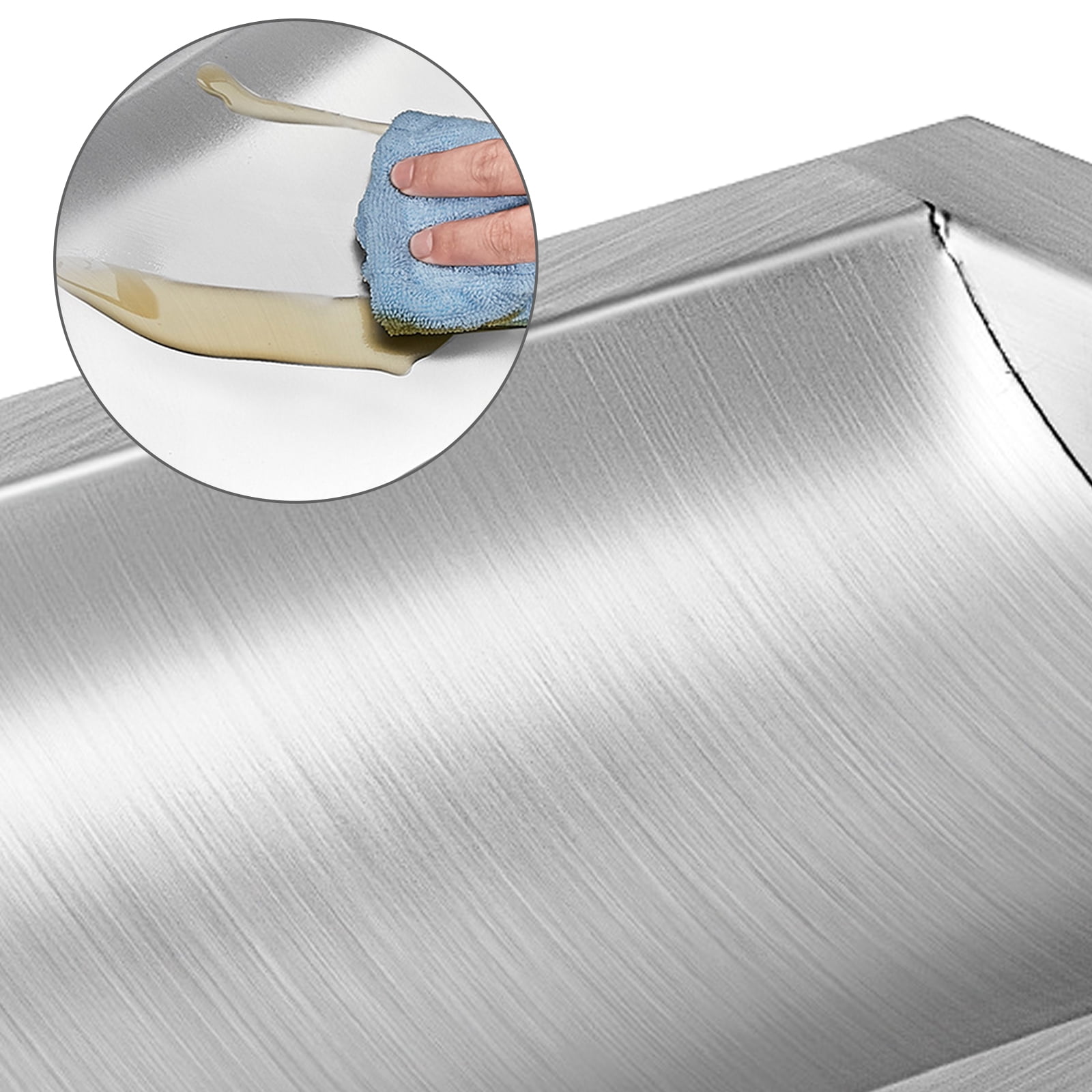BENTISM 304 Stainless Steel Drop-In Deal Tray 12" (w) x 10" (d) for Gas Stations Banks