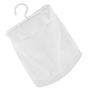 icolorfuled 2pcs Hanging Mesh Bag Multi-functional Mesh Laundry Bag Clothespin Bag Kitchen Mesh Pouch