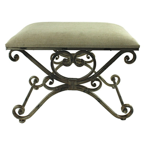 Aspire Home Accents Indoor Metal Bench