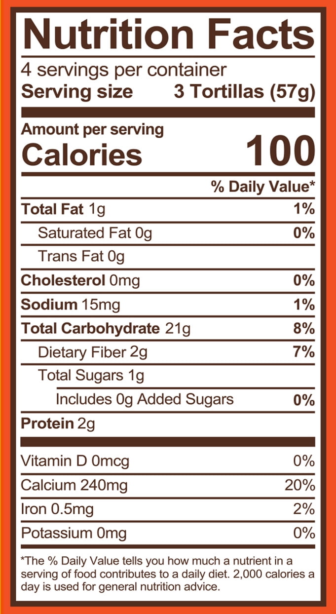 Bueno Foods Stone Ground Corn Tortilla 8 oz, 12 Count
