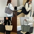 thumbnail image 2 of FENOHREFE Women Bag Large Capacity Shoulder Bag Puffer Handbag Casual Shopping Bag Autumn Winter Armpit Bag for Commuting, 2 of 8