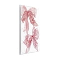 thumbnail image 3 of Stupell Industries Sheer Pastel Pink Bows Fashion Painting Unframed Art Print Wall Art, 13 x 19, 3 of 7