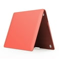 thumbnail image 5 of IBENZER Old Version (2010-2017 Release) MacBook Air 13 Inch Case (Models: A1466 / A1369), Plastic Hard Shell Case with Keyboard Cover for Apple Mac Air 13, Coral Orange, W-A13-LCOR+1, 5 of 10