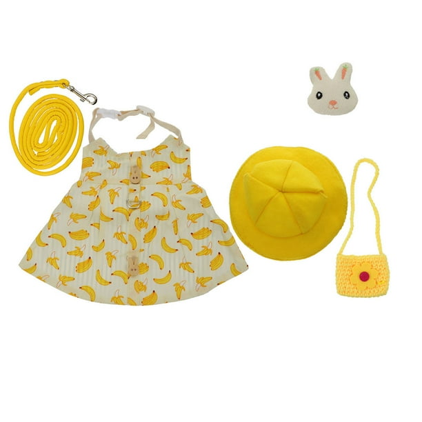 1 juego de disfraz de conejito para mascotas, ropa para mascotas, ropa de conejo para mascotas, suministros para mascotas