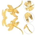 thumbnail image 4 of Golden Metal Dragonfly Shaped Crystal Ball Stand for Storage Use Creative Display, 4 of 8