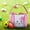 M-Pink, variant on Easter Bunny Basket Cute Easter Bucket Bags with Rabbit Ears for Easter Eggs Hunting,Easter Decorations,Candy Gifts Storage,Purple