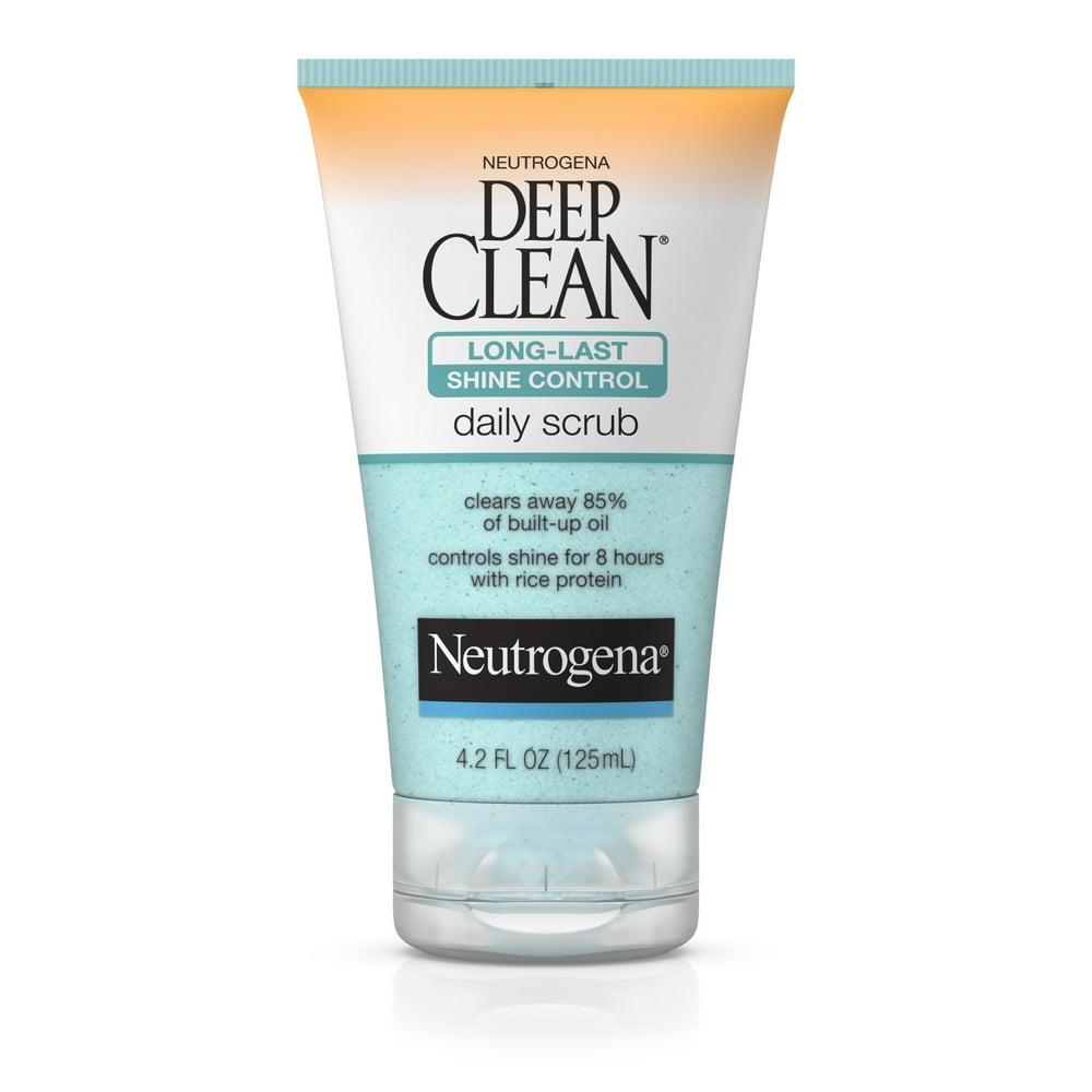 Neutrogena Deep Clean Salicylic Acid Facial Scrub, 4.2 fl oz Walmart
