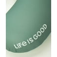 thumbnail image 2 of LIFE IS GOOD Memory Foam Travel Neck Pillow - U-Shaped, High Density Memory Foam, 2 of 7