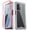 Pink, variant on Poetic Guardian Series Case Designed for OnePlus Nord N300 5G, Full-Body Hybrid Shockproof Bumper Cover with Built-in Screen Protector, Blue/Clear