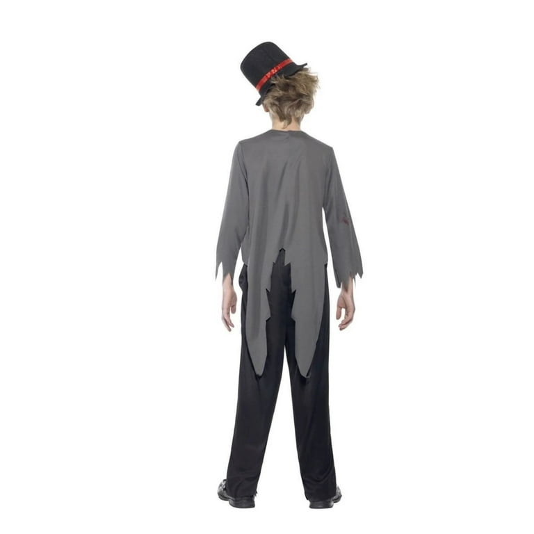 Zombie Groom Costume Black Child Zombie Groom Costume Black Child