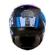 thumbnail image 5 of Casco para motociclista talla XL integral storm azul navy matte azul Shaft azul, 5 of 5