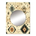 thumbnail image 2 of Designart "Wanderlust In Beige" Geometric Mirror Wall Decor - Modern Beige Geometric Large Mirror For Wall Art Decor - 32" x 24" Inch, 2 of 5