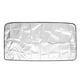thumbnail image 1 of Negro Plateado Frontal Ventana Techo Corredizo Paño Revestido para Coche Plegable, 1 of 1