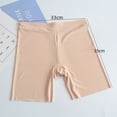 thumbnail image 3 of ¡Alta calidad! Pantalones de seguridad antideslizamiento y antienrollamiento de seda de hielo para mujer Leggings de talla grande de modal para mujer, 3 of 5