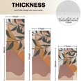 thumbnail image 4 of Orange Boho Sun, Mountain and Plant Pattern Kitchen Rugs Sets Of 3,Kitchen Runner Rugs Non Skid Washable,Decorative Kitchen Floor Mats for Kitchen,Sink,Laundry,17"x30"+ 17"x47" + 17"x59", 4 of 6