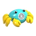 thumbnail image 1 of arctrm Bubble Machine Crab Shape Funny Portable Refill Solution Gifts Cartoon Automatic green, 1 of 10