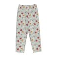 thumbnail image 6 of Fotbe Funny Cat White Women's Pajama Pants,Sleepwear Pants,Pj Bottoms Drawstring And Pockets-Small, 6 of 7