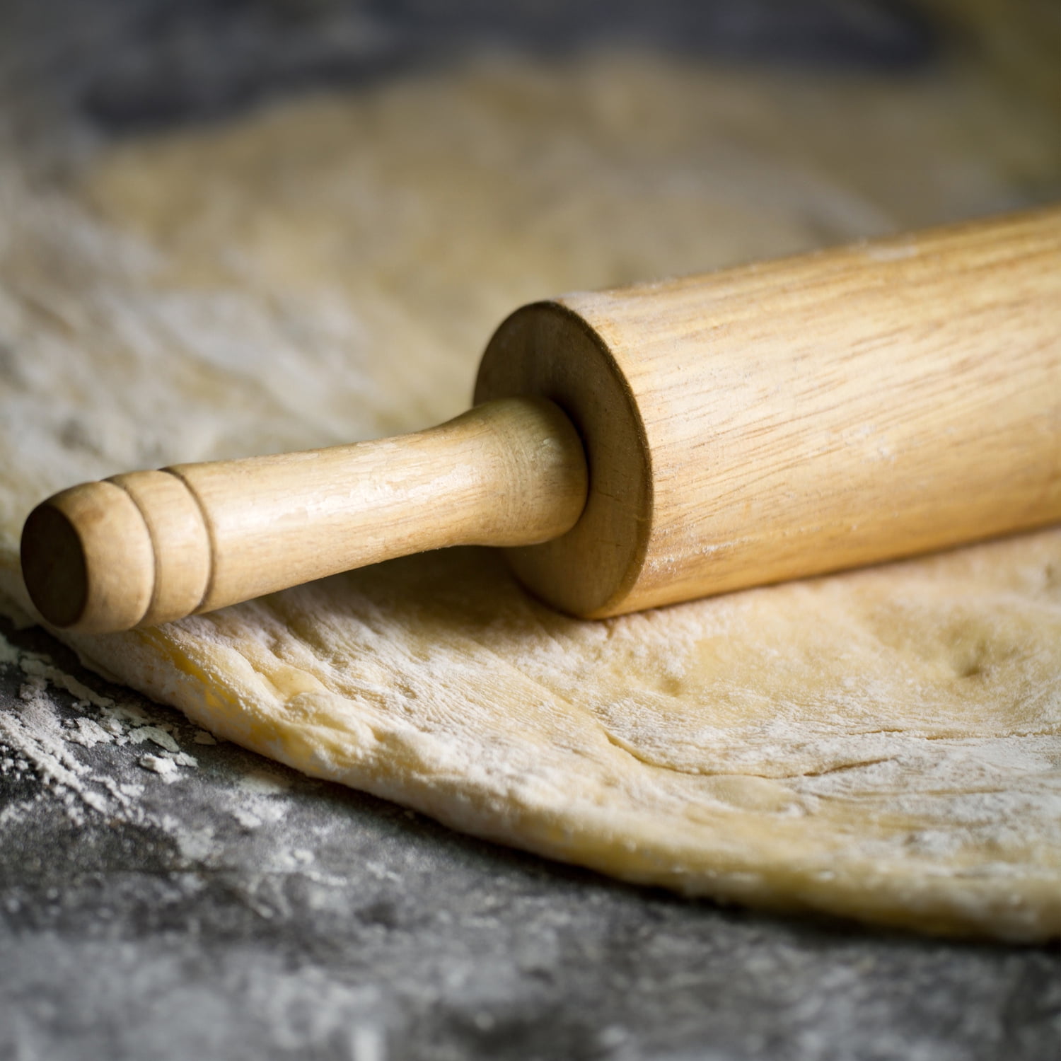 Better Houseware Wooden Rolling Pin with Nylon Bearings (Medium), 614