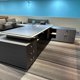 thumbnail image 5 of Executive Reception Desk Drawers Standing Luxury Makeup Modern Office Desk Storage Filing Mesa De Escritorio Desk Accessories My Lux Decor Round, 5 of 9