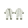 thumbnail image 2 of BemeyourBBs Newborn Baby Boy Girl Hunting Duck Outfits Mallard Romper One Piece Long Sleeve Zip Jumpsuit Spring Fall Winter Clothes, 2 of 9