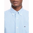thumbnail image 1 of Tommy Hilfiger Men's Long Sleeve Button Down Shirt in Classic Fit, Collection Blue Check, XXL, 1 of 5