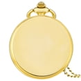 thumbnail image 4 of ZOLOHONI Quartz Pocket Watch with Chain Luminous Uncovered 46mm Gold Men's Womens Fob & Pocket Watches, 4 of 9