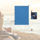thumbnail image 3 of Toalla de microfibra plegable compacta 40x80cm Sunnimix para senderismo azul Banda de sudor de microfibra, 3 of 8