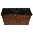 thumbnail image 2 of Xavier Large Metal Container - Antique Bronze 12in, 2 of 4