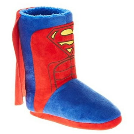 Superman Toddler Boy's Caped Slipper