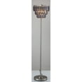 thumbnail image 4 of DUOSONG 60.5"H Contemporary Crystal Shade Floor Lamp (1Pc/Ctn) (1.25/17.63) Smoke Metal Lighting Lighting & Lamps, 4 of 5