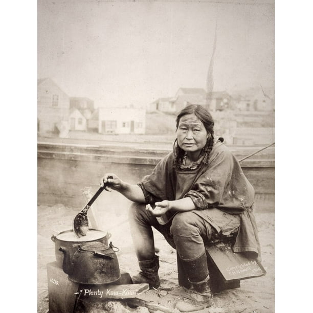 Posterazzi: Alaska Eskimo Woman 1904 Nan Eskimo Woman 