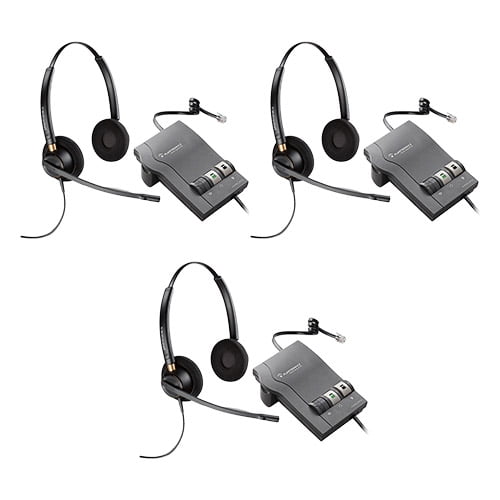 binaural noise cancelling headset