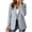 Gray, variant on Edvintorg Blazers for Women Long Sleeve Business Casual Suit Jacket Solid Color Open Front Blazer Womens Clothing Hot Pink S-2XL