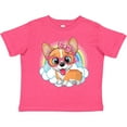 thumbnail image 3 of Inktastic Corgi Dog Lover Rainbow Girls Toddler T-Shirt, 3 of 5