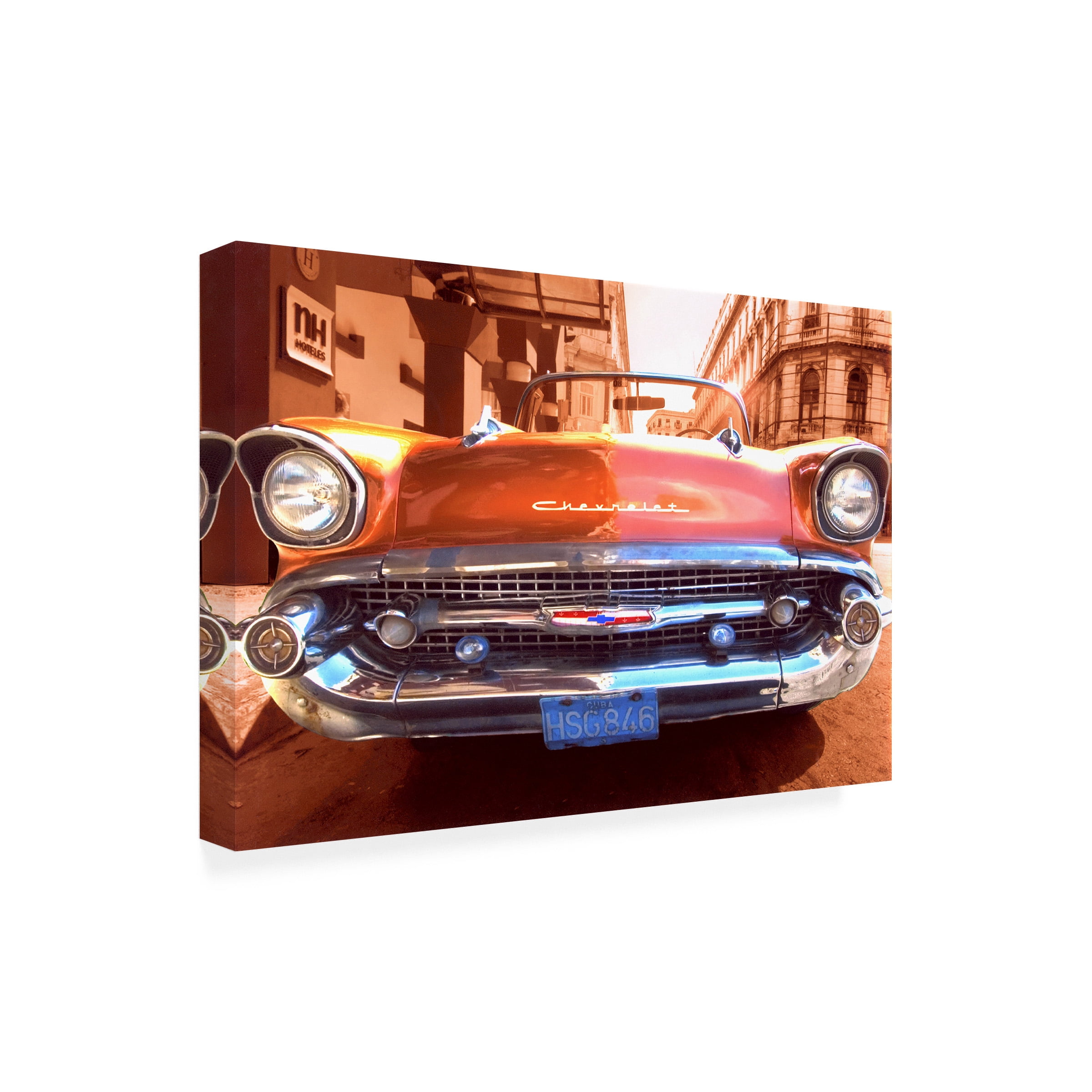 Masters Fine Art '1957 Chevy' Outdoor Canvas