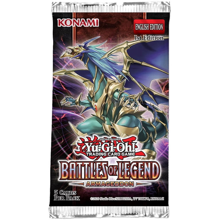 希少英語版 Battles of Legend Armageddon 2箱 Yu-Gi-Oh! Battles of Legend Armageddon Inner Pack Trading Cards