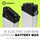 thumbnail image 5 of Caja de Batería de Litio para Bicicleta Eléctrica de 36 V y 48 V, Caja de Batería Plegable para Bicicleta, Carcasa de Aleación de Aluminio., 5 of 5