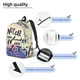 thumbnail image 4 of Naloa Not All Those Who Wander Are Lost Canvas Backpack for Men Women Rucksack Casual Travel Daypack College Tote Satchel Bookbag for Teens-Small, 4 of 7