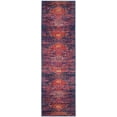 thumbnail image 2 of SAFAVIEH Evoke Westley Bordered Runner Rug, Blue/Fuchsia, 2'2" x 21', 2 of 8