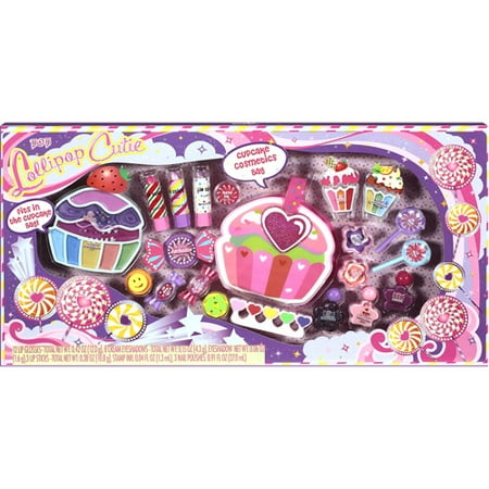 Pop Lollipop Cutie Cosmetic Make Up Kit for Girls.