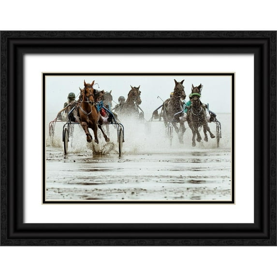 Hulsbusch, Markus 18x13 Black Ornate Wood Framed with Double Matting Museum Art Print Titled - Duuuhnnn