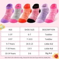 thumbnail image 7 of GENTABY 12 Pairs Girls Socks Cotton Ankle Socks For Kids 1-14 Years, 7 of 7