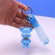 thumbnail image 4 of 1/6pcs Fashion Keychain, Multicolor 3D Soft Rubber Creative Bear Key Chain, Hand Bag Pendant For Backpack, For Classmates And Colleagues, Accessories For Schoolbag, Cool Key Chain, 4 of 4