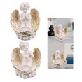 thumbnail image 1 of 2pcs Adorable Angel Statue Figurine Sculpture for Office Countertop Bedside Fernando none, 1 of 8