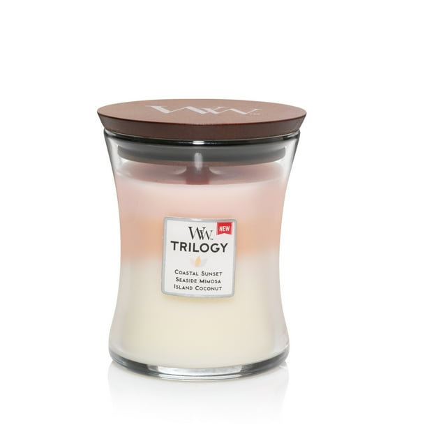 WoodWick Trilogy Island Getaway Medium Hourglass Candle