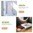 thumbnail image 3 of WASHWEPE Toalla Deportiva Transpirable Beige De Ideal Para Gimnasio Y Senderismo, 3 of 6
