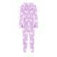 thumbnail image 4 of Pantalones largos para niña, mono de manga larga con capucha y manga larga, pijama informal de invierno cálido, ropa de dormir para niña, mono de poliéster, 4 of 5